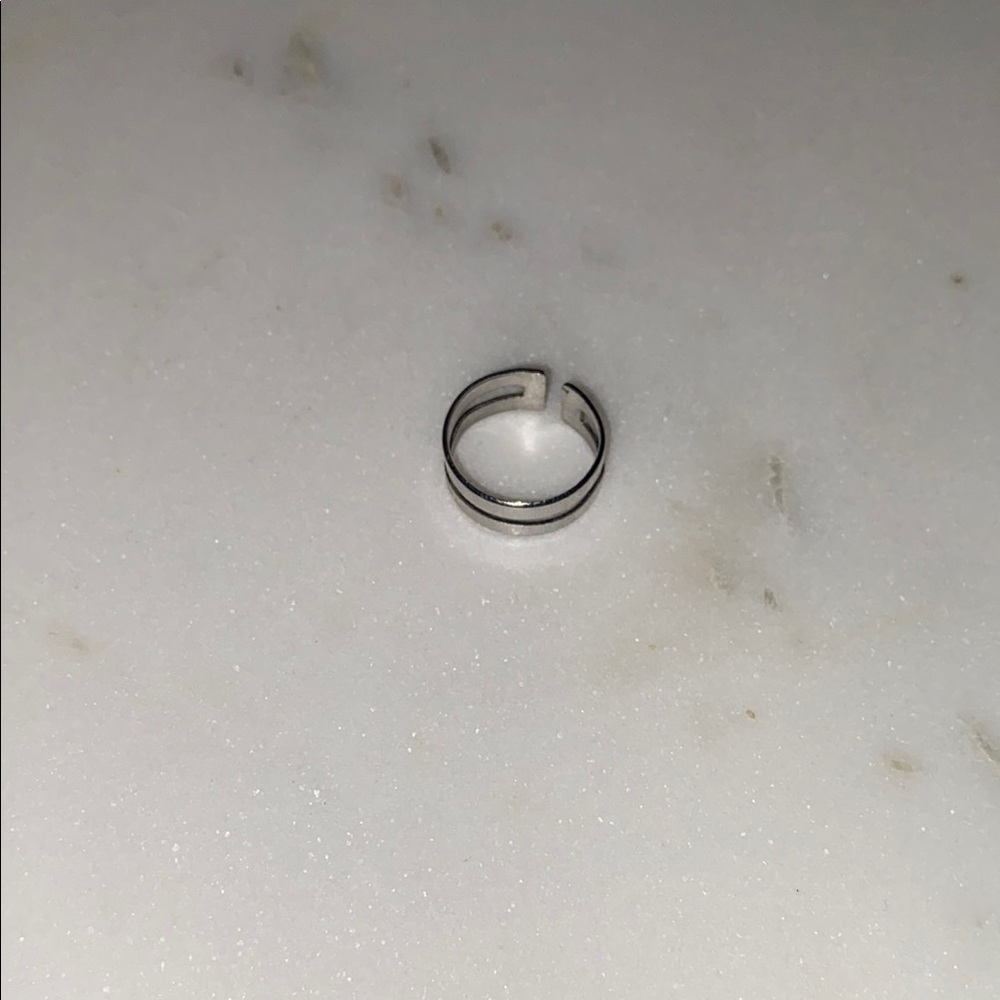 Silver Adjustable Ring
